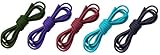 Set Of Five Mixed Color Waxed Cotton 30