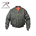 Rothco Kids Ma-1 Flight Jacket-Sage, X-Small