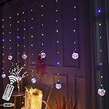 Wishing Ball Curtain Twinkle Starry Light 8 Modes