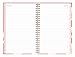 Blue Sky Snow & Graham 2018 Weekly & Monthly Planner, Hardcover, Twin-Wire Binding, 5