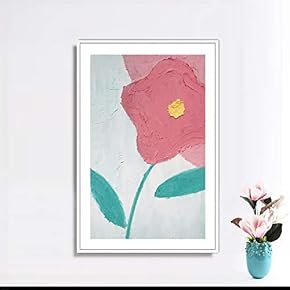 Framed Canvas Wall Art for Living Room, Bedroom Colorful Vase Canvas Prints for Home Decoration Ready to Hang - 16x24 inches