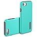 JETech Case for iPhone 8 iPhone 7 Two-Layer Slim Protective (Mint Green)