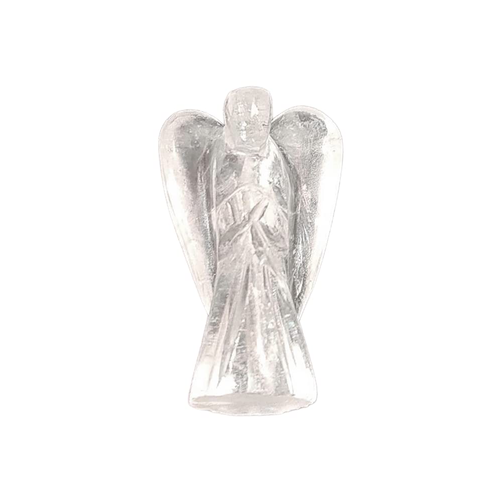 VIE Naturals Clear Quartz Angel, 3.5cm