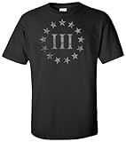 Three Percenter - Black Front Print Shirt
