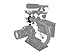 Cam Caddie Scorpion / EX Lockout Kit and Stabilizer Support Mount / Bracket for Canon Nikon Sony and Panasonic / Lumix DSLR Camera Includes: (1) Accessory Shoe + (1) D – Flashner + (1) 3” Balance Wing