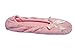 ISOTONER Women's Embroidered Terry Ballerina Slippers, XLarge, Pink
