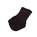 Cuccu 8 pcs Chair Leg Socks Furniture Sliders that Protect Hardwood Floors from Scratches and Reduce Noise Brown Chair Socks