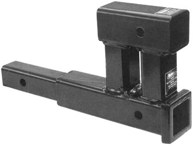 DUAL RECEIVER 12" EXT, Manufacturer: BUYERS, Manufacturer Part Number: 1804010 (10)-AD, Stock Photo - Actual parts may vary.