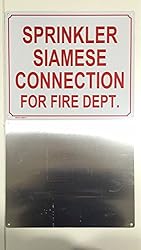 Sprinkler Siamese Connection For Fire Department