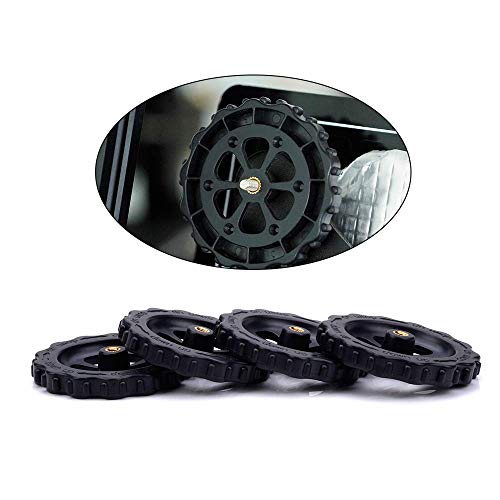 CR-10 3D Printer Parts, FYSETC 3D Printer Hotbed Platform Knob Upgrade Big Hand Twist Leveling Nut Sleeve Nuts for Creality CR-10S CR-10 Ender-3 CR-10 Mini 3D Printer Accessories, 4 Pcs - Thumbnail 7