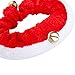SCENEREAL Christmas Cat Costumes Santa Hats and Collar for Cats Small Dogs Tiny Pets X-mas Gifts