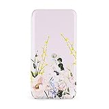 Ted Baker Fashion Mirror Folio Case with Outer Card Slot for iPhone XR, Protective Wallet iPhone XR Cover for Professional Women - Elegant