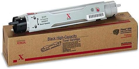 Xerox Phaser(R) 6250 Black Toner High Capacity (8000 Yield) - Genuine Orginal OEM toner by Phaser 6250