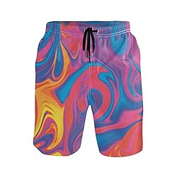 Aluy's boutique Men's Summer Cool Swim Trunks Quick