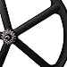 Solomone Cavalli SC Fixed Gear 700c Tri Spoke 5-Spoke Rim Rear Single Speed Fixie Bicycle Wheel