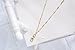 Christina Geometric Women's Fashion Lanyard Necklace with Swivel Clasp (Gold)