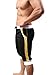 ONEFIT Men's Capri Pants Sports Pants Black Medium