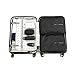 XD Design Compressible Travel Organizer Packing Cube Black (Unisex)