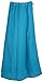 Sari Petticoat Stitched Indian Saree Petticoat Adjustable Waist Sari Skirt (Turquoise)