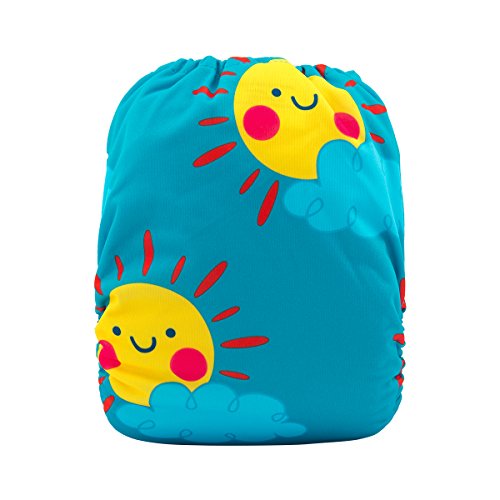 Alva Baby Cloth Diaper One Size Adjustable Reuseable Washable Nappy One Pack With 2 Inserts YD100
