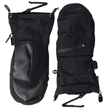 Burton Mens Gore Mitten, True Black New, Small