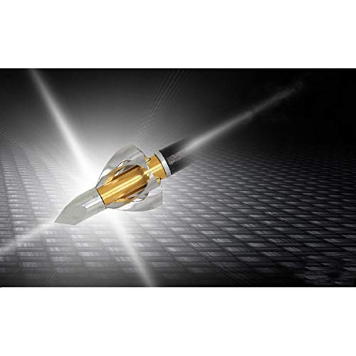 image for Anglle Hunting Broadheads, Toxic Broadheads Flying 100 Grain Arrow Arc