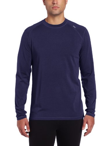 tasc Performance Men's Beaver Falls Long Sleeve Tee,Medium,True Navy
