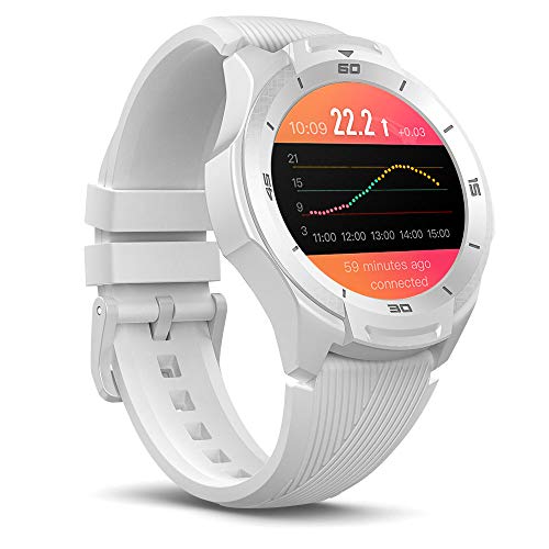 Ticwatch S2 Waterproof Smartwatch with Build-in GPS for Outdoor Activities,  Wear OS by Google, Compatible with Android and iOS (White) (Color:  S2-White) | Guatemala Digital - guatemaladigital.com