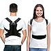 LOOTUS Back Posture Corrector for Women & Men,Relieves Shoulders and Upper Back Pain, Improves Posture & Corrects Hunching, Clavicle Support Adjustable Belt