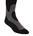 Mojo Compression Socks for Women and Men 20-30mmHg Wide Calf - Big and Tall Knee High Compression Stockings for Nursing, Airplane, Travel Circulation - Black, 4X-Large - A601