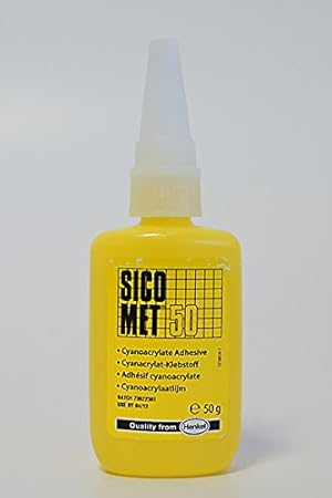 Henkel Sicomet 50, 50g, Sekundenkleber, Sofortklebstoff, niedrigviskos