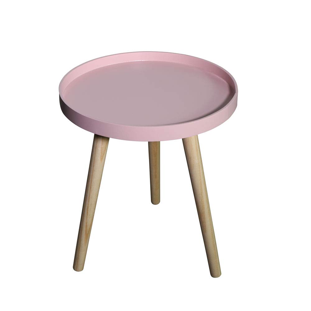 Melody Maison Klein pink rund Beistelltisch Amazon.de Küche & Haushalt
