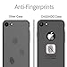 CASEKOO iPhone 8 Case, Ultra Thin Slim Fit Case Hard Matte Finish Grip Anti-Scratch Anti-Fingerprint Cover Compatible with iPhone 8 [Shell Series]-Black