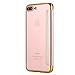 iPhone 8 Plus Case,iPhone 7 Plus Case, LONTECT Slim PU Leather Folio Flip Case with Card Slot & Clear Soft TPU Back Cover for Apple iPhone 8 Plus/iPhone 7 Plus - Gold
