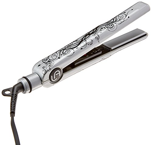 Le Angelique MHS0003 Turbo Flat Iron, Shiny Silver