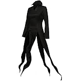 Cosfun Women's Cosplay Costume Black Outfit Anime Costumes for Halloween