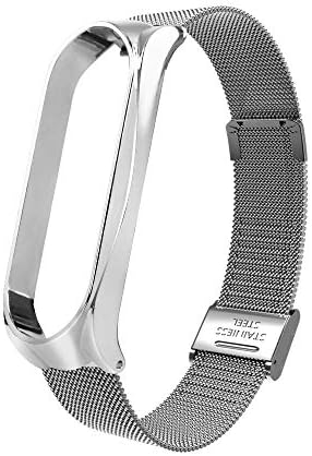 Barthylomo Milanese Stainless Steel Wrist Strap Metal Wristband Band Watch Bands for Xiaomi Mi Band 3