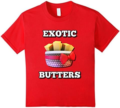Kids FNAF Sister Location Exotic Butters T-Shirt 6 Red