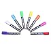 FUNLAVIE Chalk Markers 8 Bright Colored Pens for Whiteboard/Glass/Windows/Plastic - Non-Toxic Wet Erase Markers