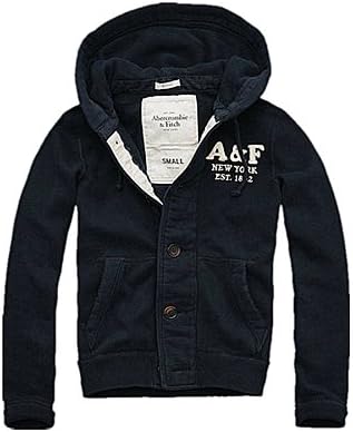 Amazon Co Jp Abercrombie Fitch アバクロ メンズ パーカー ネイビー Af Ompk5 Xl 服 ファッション小物