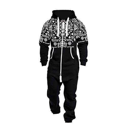 mens all in one jumpsuit