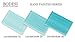 Classic Hand Painted Series - Gainsboro - Greens and Teals, Hand Painted Glass for Tile Kitchens and Bathrooms Master Sample Pack