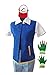 SAIANKE Costume Hoodie Cosplay Jacket Gloves Hat Sets for Trainer
