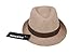 DANTIYA Little Boys' Kids Linen Straw Band Fedoras Hat Caps
