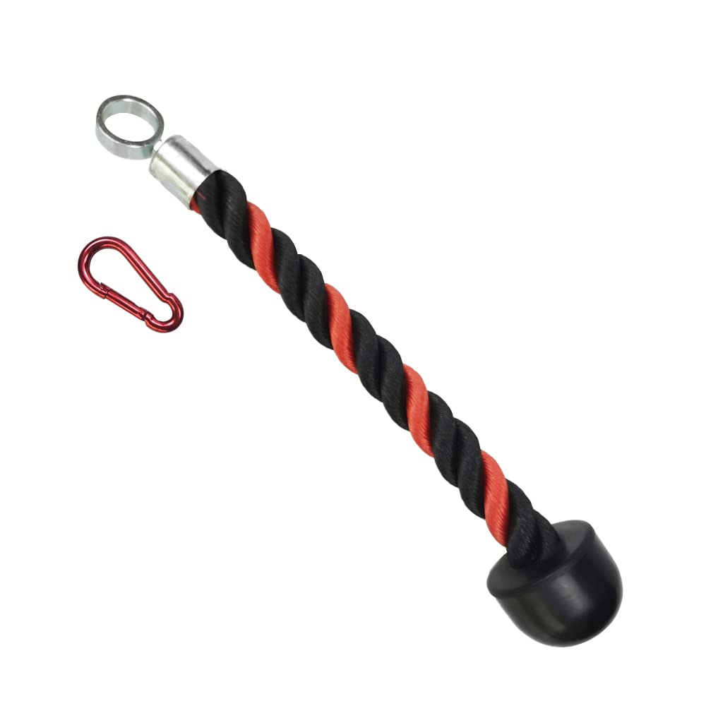 Overlord Fitness Single Grip Trizeps-Seil, rot