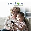 Easiphone-UK-SmartPhone-Easy-to-Use-Mobile-Contract-Free-WhatsApp-Large-Screen-Loud-Number-Keys-SOS-GPS-Location-Includes-SIMCase-12-Month-Support-Easy-Set-Up-Guide Easyphone Smartphone Mobile for Elderly New 2023 Software 24/7 SOS Service 4G All Networks Loud GPS WhatsAp Camera…