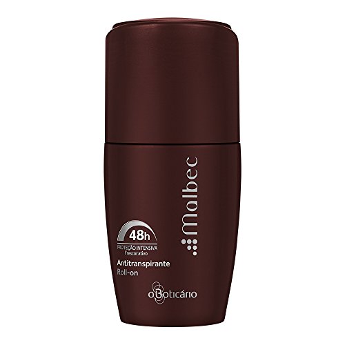 Linha Malbec Boticario - Desodorante Antitranspirante Roll-on Masculino 55 Ml - (Boticario Malbec Collection - Antiperspirant and Deodorant Roll-on For Men 1.85 Fl Oz ) (Best Malbec Under $20)