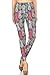 R810-PLUS Pineapple Chalkart Print Fashion Leggings