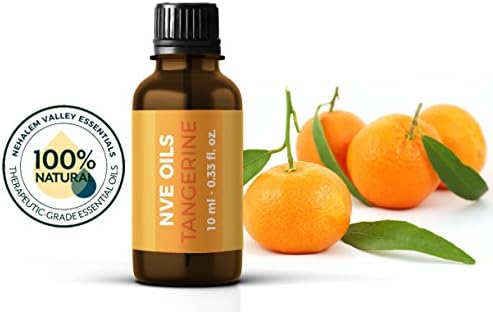 Pure Tangerine Essential Oil By NVE Oils-Guaranteed 100% Pure &amp; Natural For Diffuser, Aromatherapy, Headache, Pain, Meditation, Stress, Anxiety, Sleep, Cosmetics, Soaps, Candles, Skin Care, etc.
