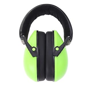 Baby Hearing Protection Earmuff Noise Cancelling Ear Muffs for Sleep Play Study(Green)
